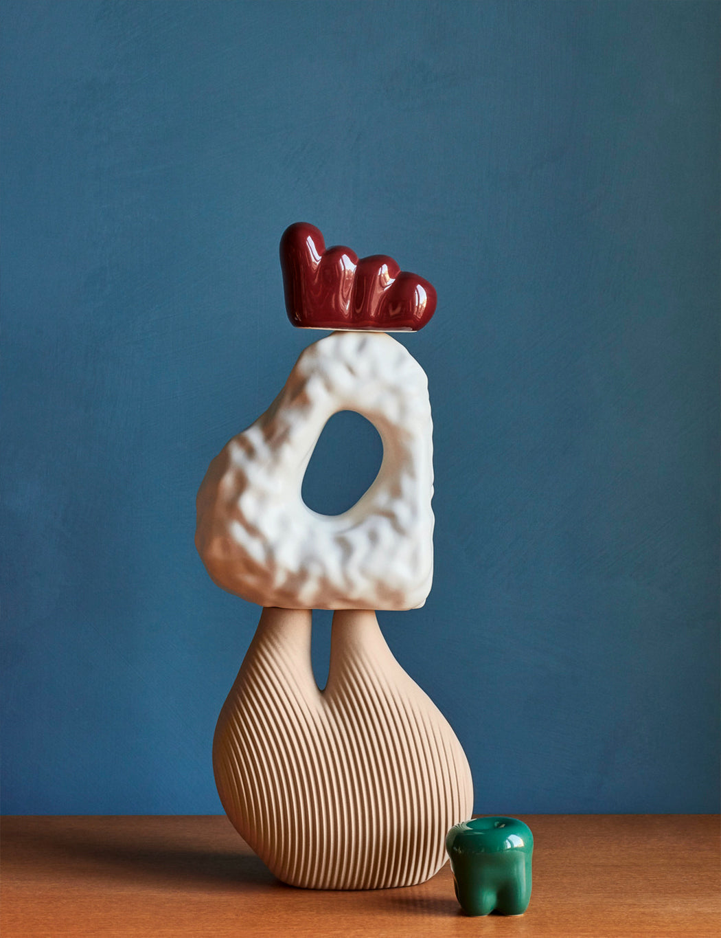 W&S Moguls Sculpture - #color-burgundy