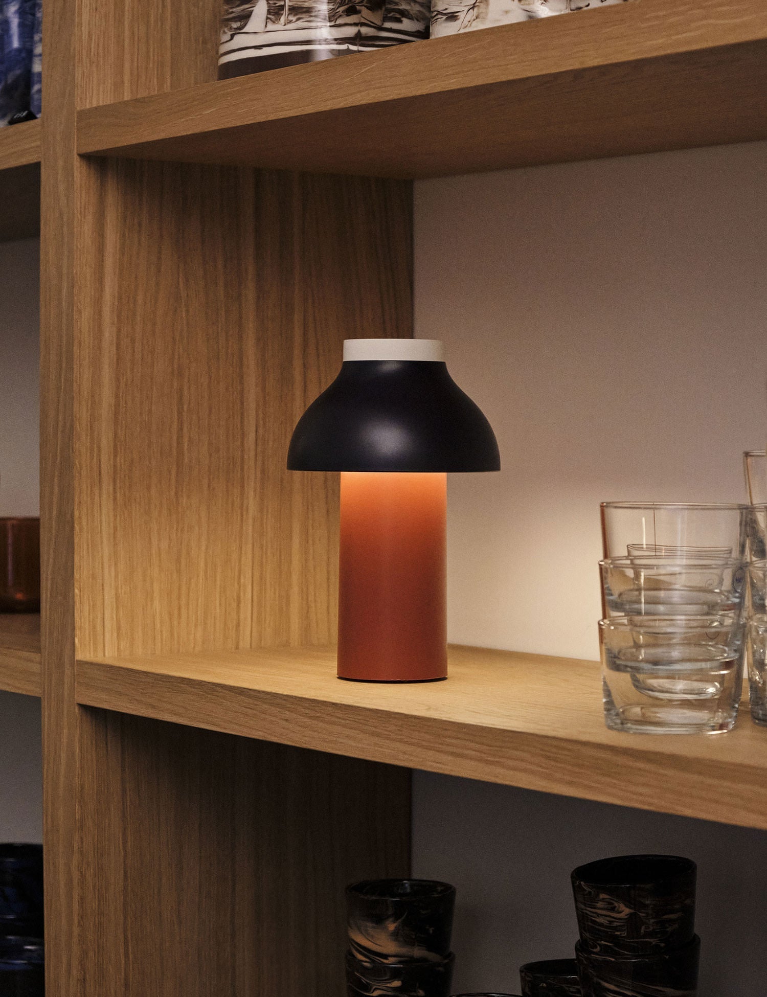 PC Portable Lamp (Dusty Red)