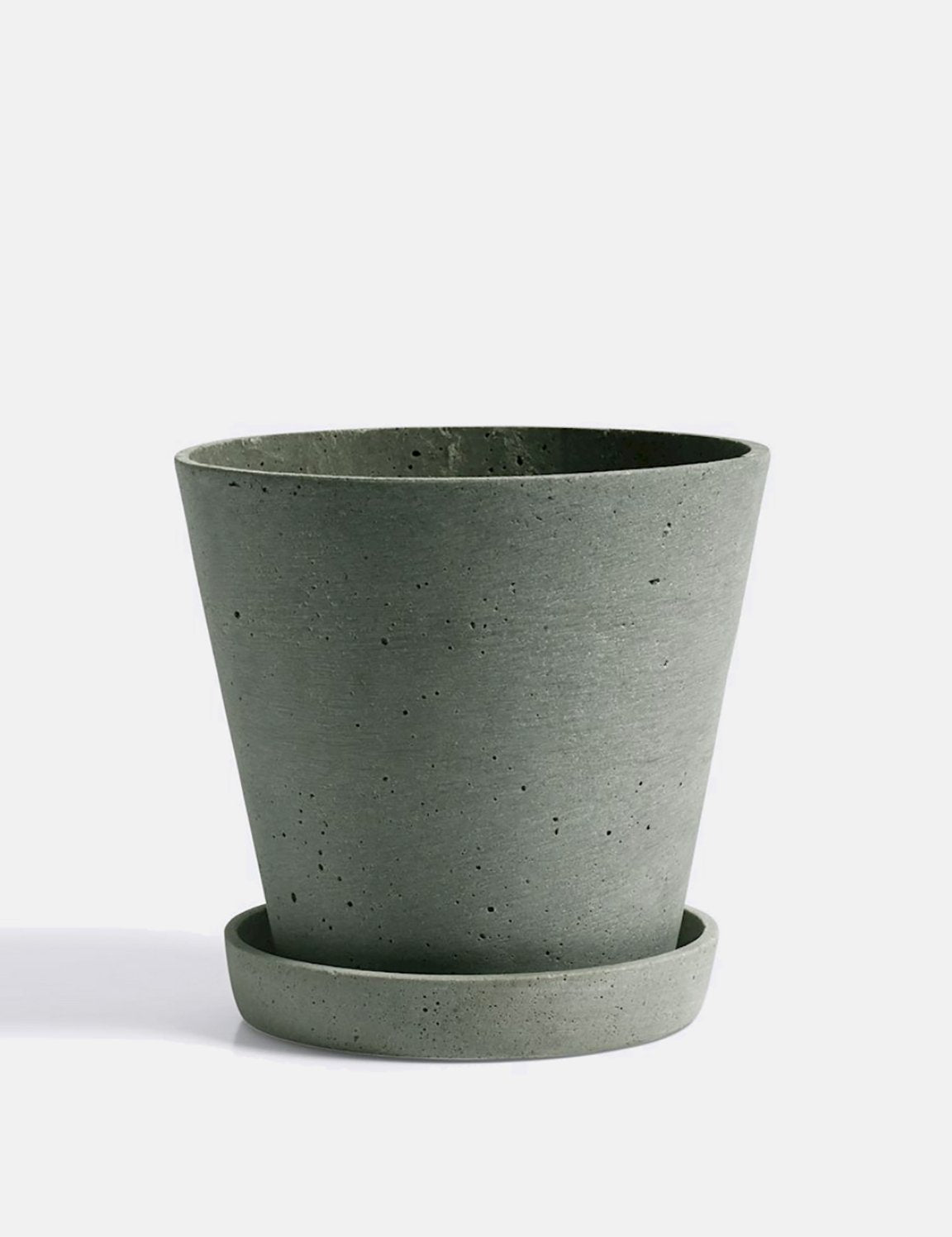 Flowerpot with Saucer - #color_green