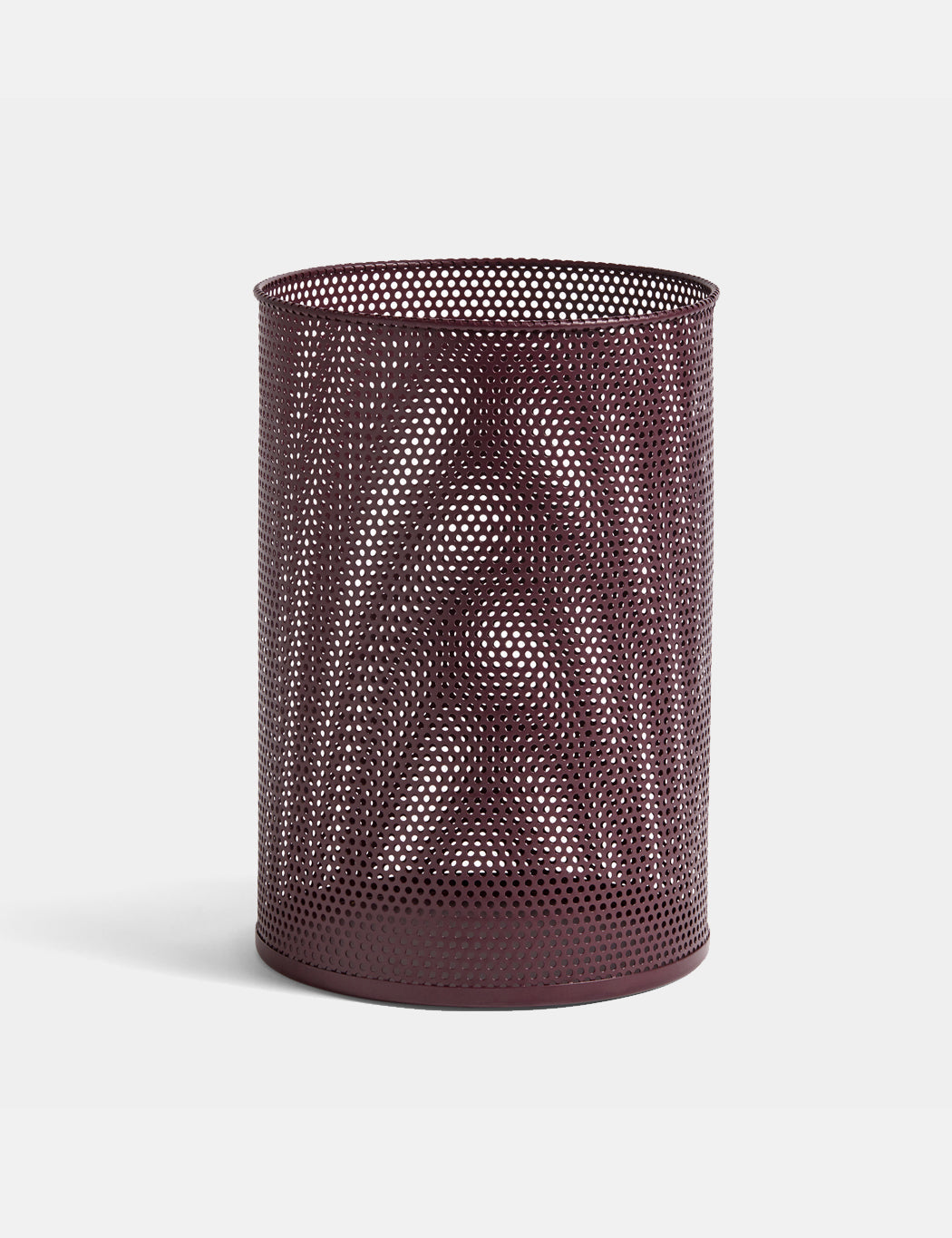 Perforated Bin - #color_burgundy