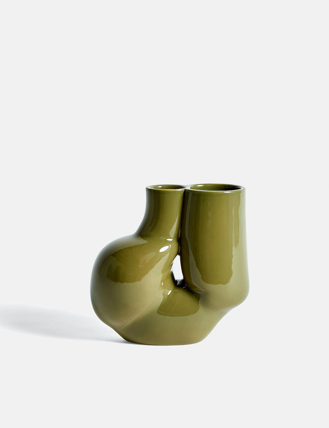 W&S Chubby Vase - #color_green
